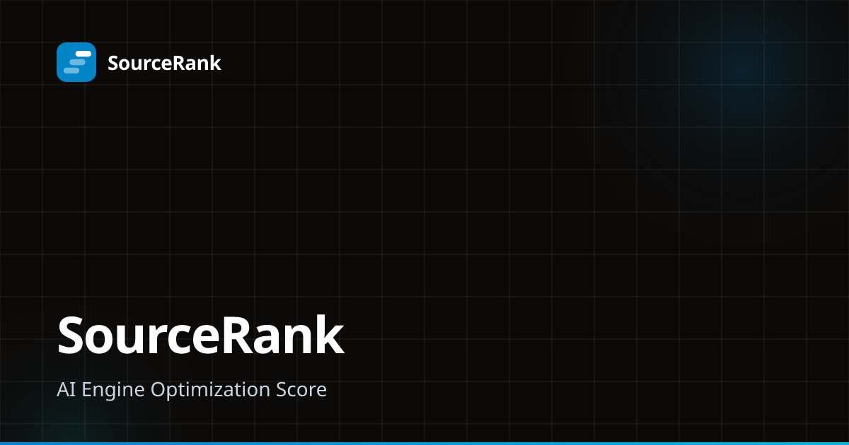 Autorank AEO Monitoring & Optimization Platform | Track AI Visibility | SourceRank